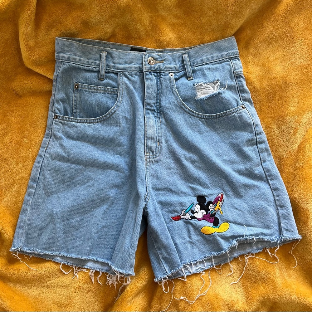 RARE Disney Jean Shorts